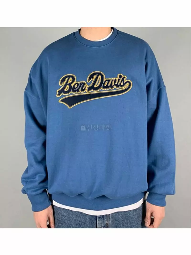 Recover - Korean Women Fashion - #momslook - Benjamin Embroidery Patch Sweatshirt - 3