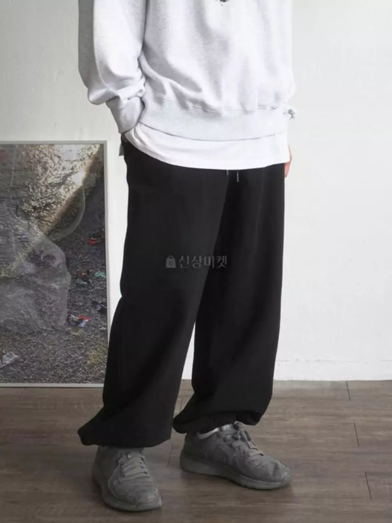 Recover - Korean Women Fashion - #restrostyle - Half Jooger Pants - 4
