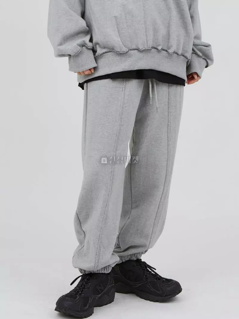 Recover - Korean Women Fashion - #vintageinspired - Heavy Tery Jogger Pants - 2