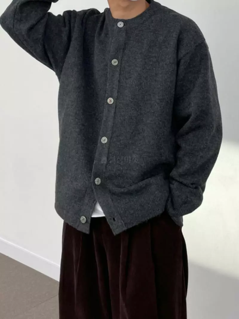 Recover - Korean Women Fashion - #vintagekidsstyle - Round Knit Cardigan