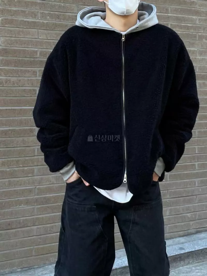 Recover - Korean Women Fashion - #womensfashion - Two Way Fleece Zip-up - 3