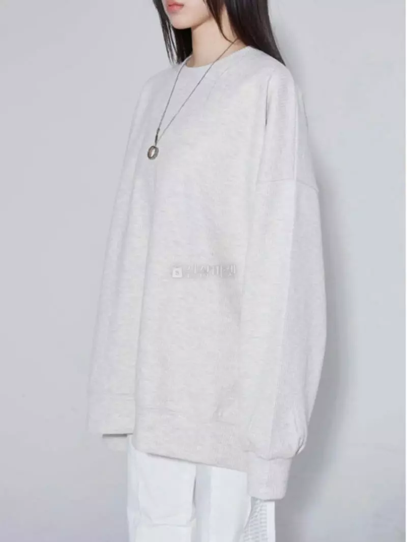 Recover - Korean Women Fashion - #womensfashion - Waffle Twist Sweatshirt