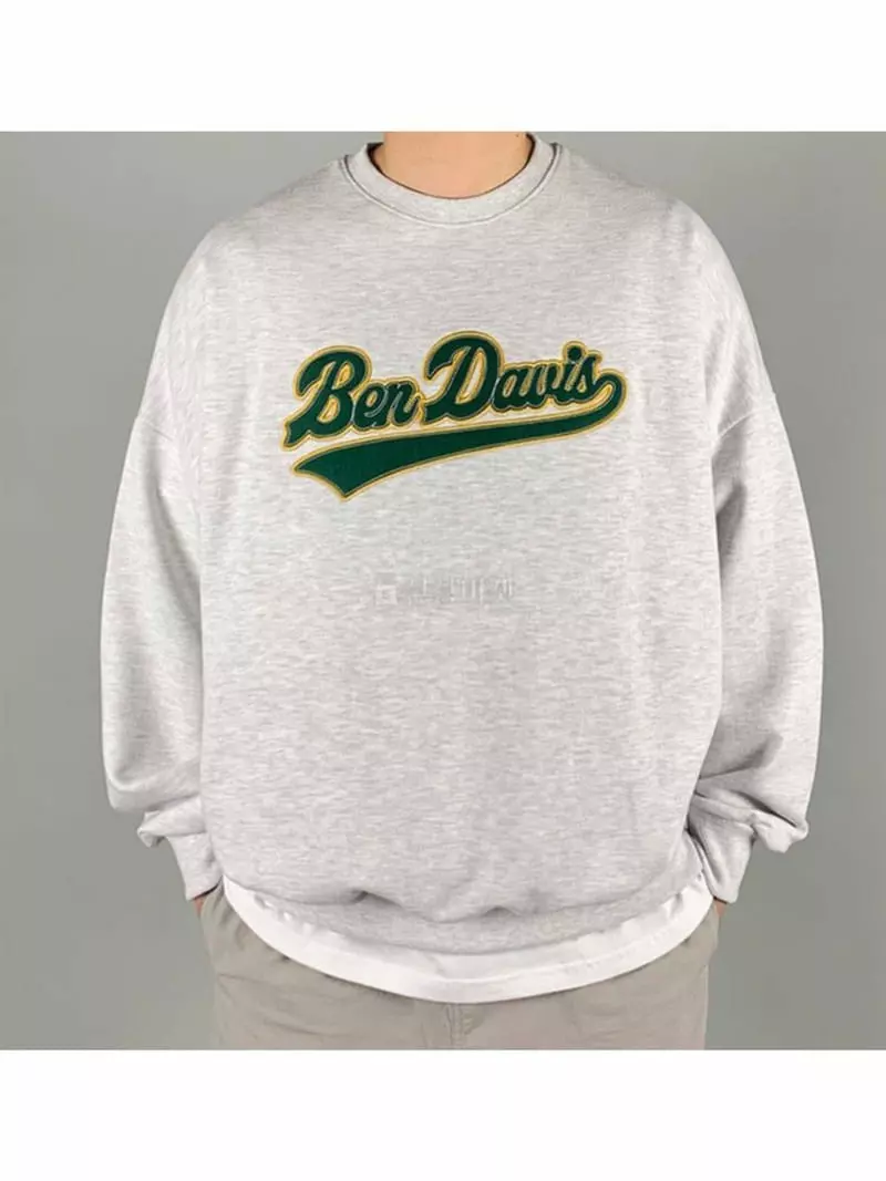 Recover - Korean Women Fashion - #momslook - Benjamin Embroidery Patch Sweatshirt - 4