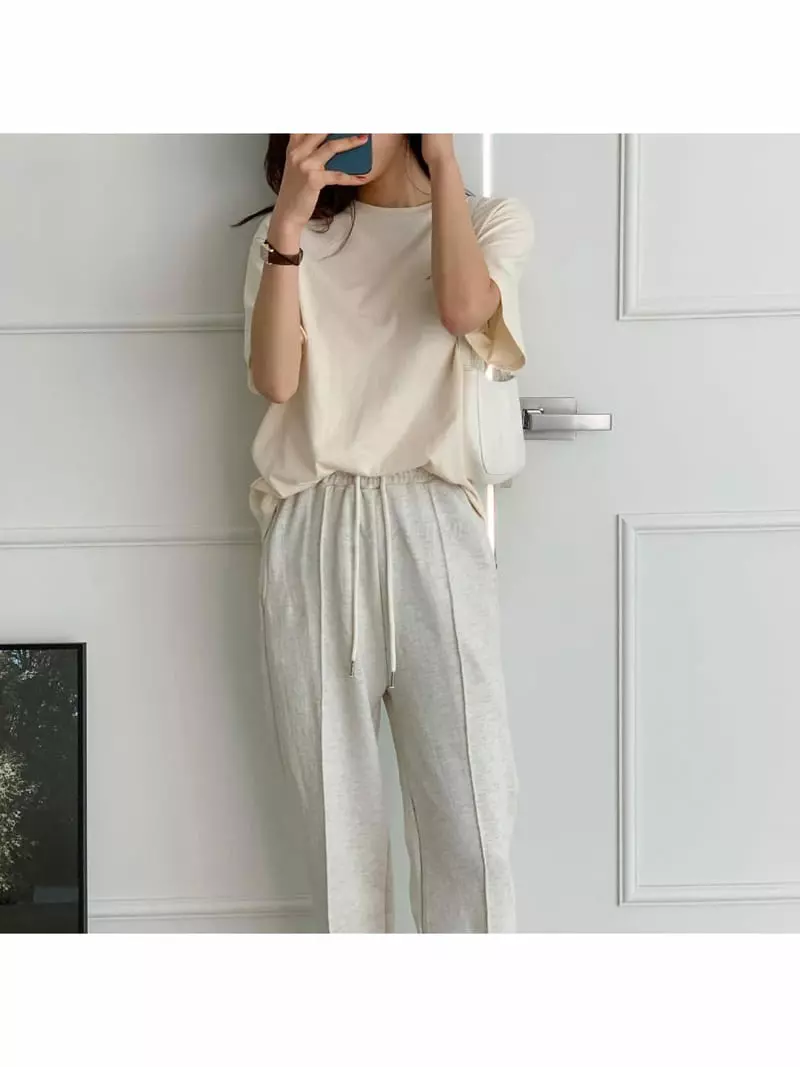 Reve - Korean Women Fashion - #momslook - Culture Tee - 3