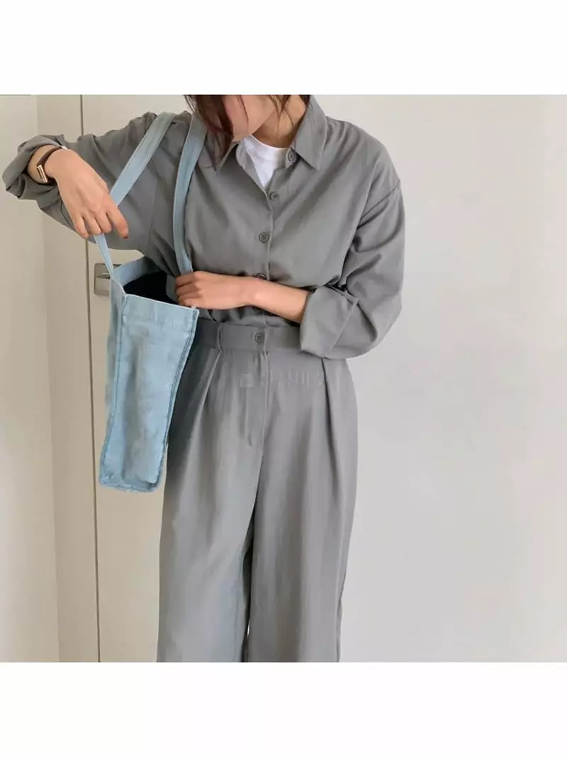Reve - Korean Women Fashion - #momslook - Channel Jumpsuit - 7