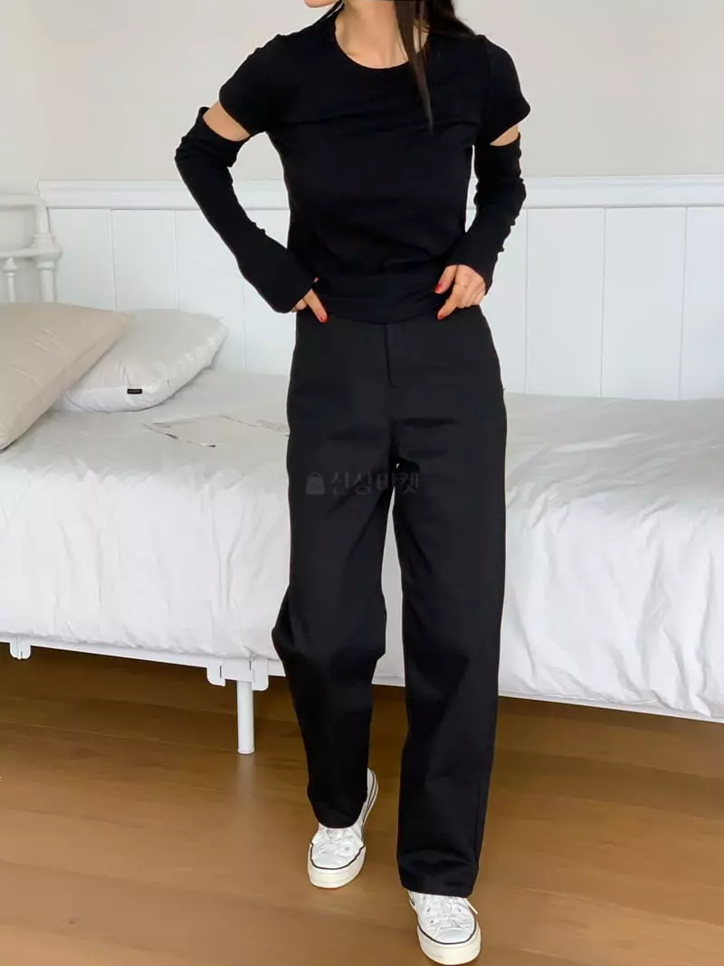 Reve - Korean Women Fashion - #momslook - Unique Pants
