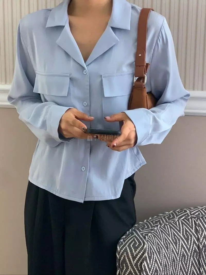 Reve - Korean Women Fashion - #momslook - Eco Shirt