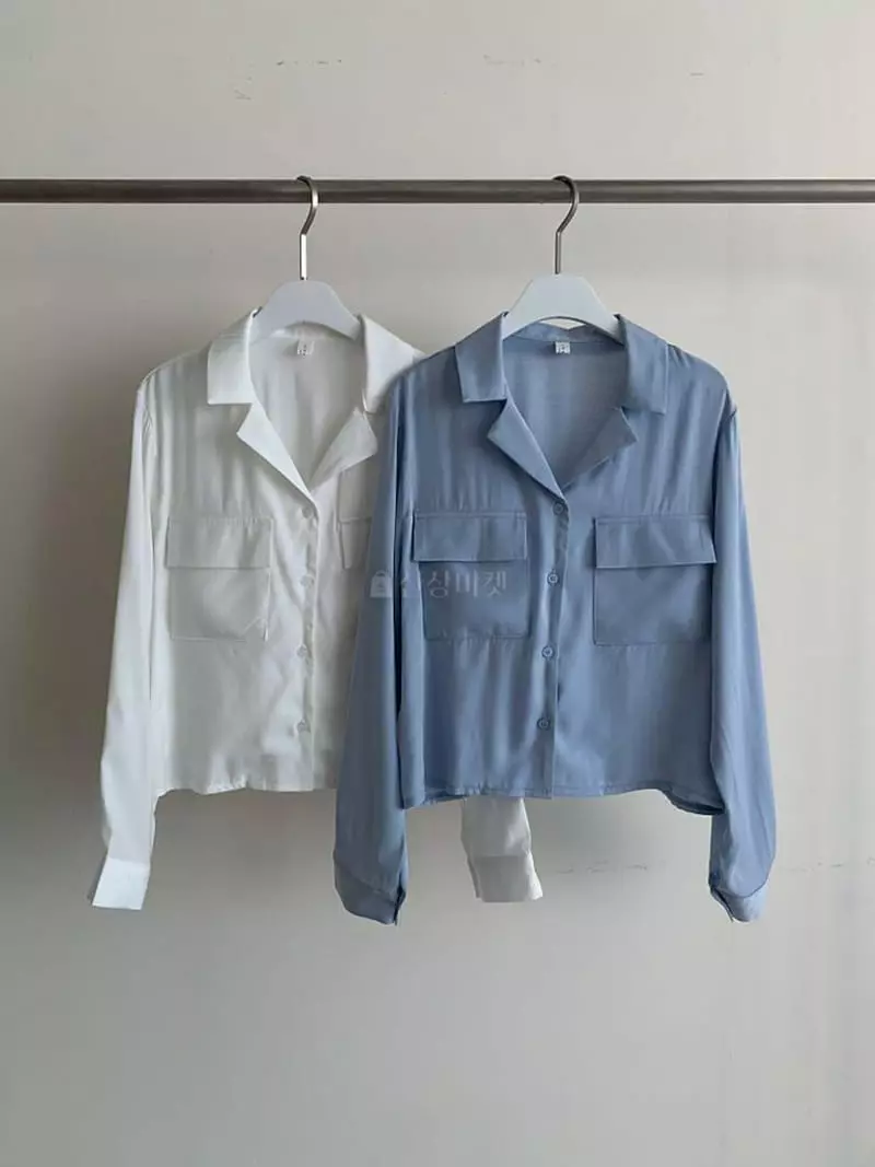 Reve - Korean Women Fashion - #momslook - Eco Shirt - 9