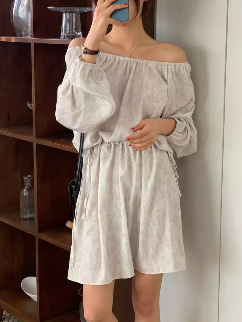 Reve - Korean Women Fashion - #momslook - Esnic One-piece - 6