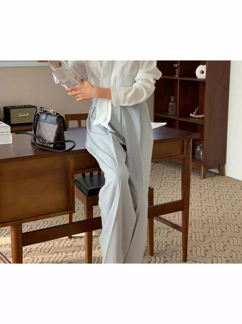 Reve - Korean Women Fashion - #momslook - Stand Pants - 3