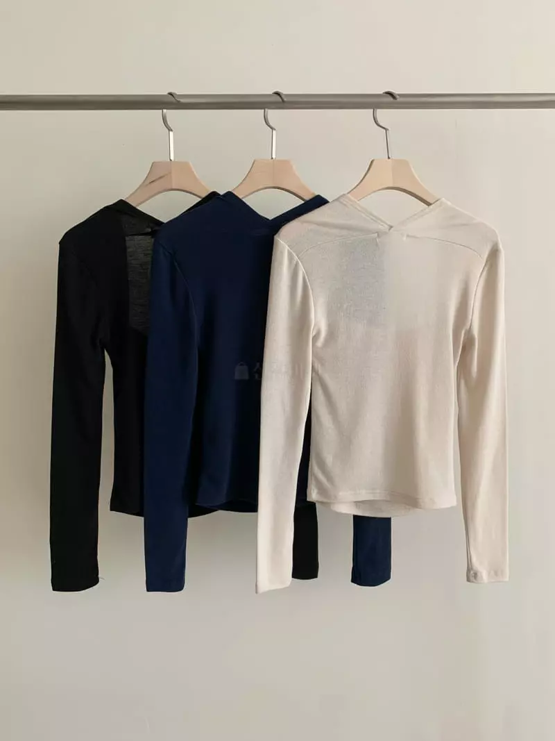Reve - Korean Women Fashion - #thelittlethings - Bolero Tee - 4