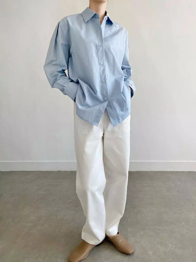Reve - Korean Women Fashion - #momslook - Mild Shirt