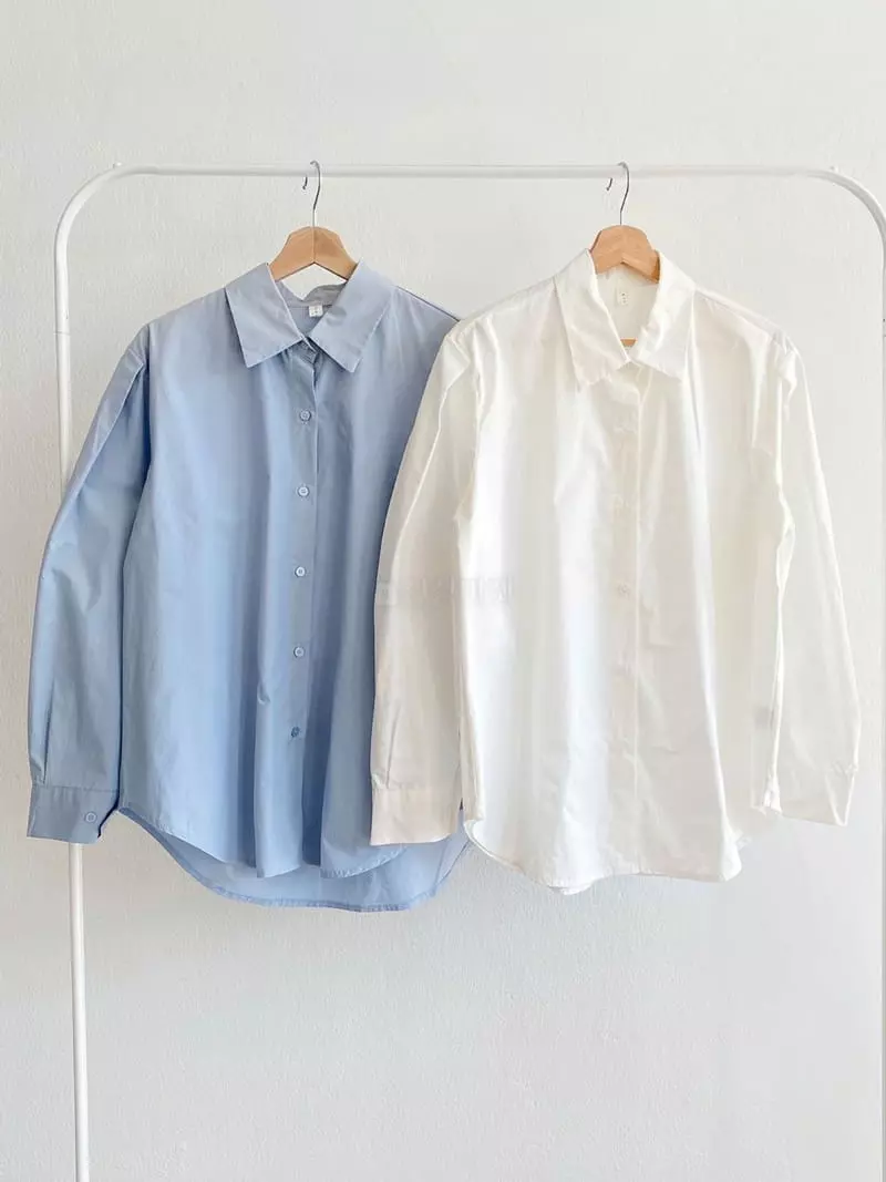 Reve - Korean Women Fashion - #momslook - Mild Shirt - 3
