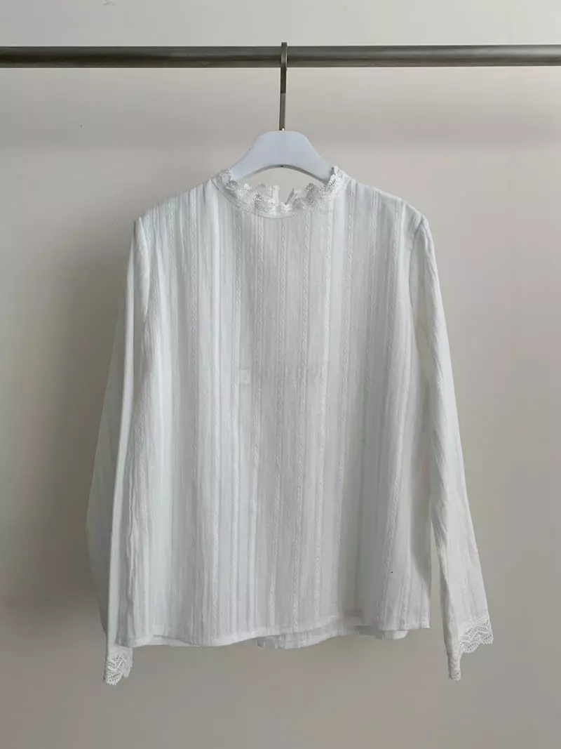 Reve - Korean Women Fashion - #momslook - Loui Blouse - 8
