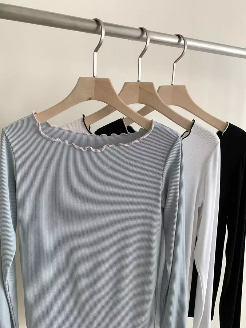 Reve - Korean Women Fashion - #womensfashion - Lay Tee - 4