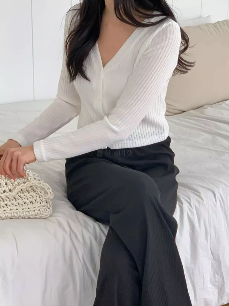 Reve - Korean Women Fashion - #momslook - Lime Cardigan