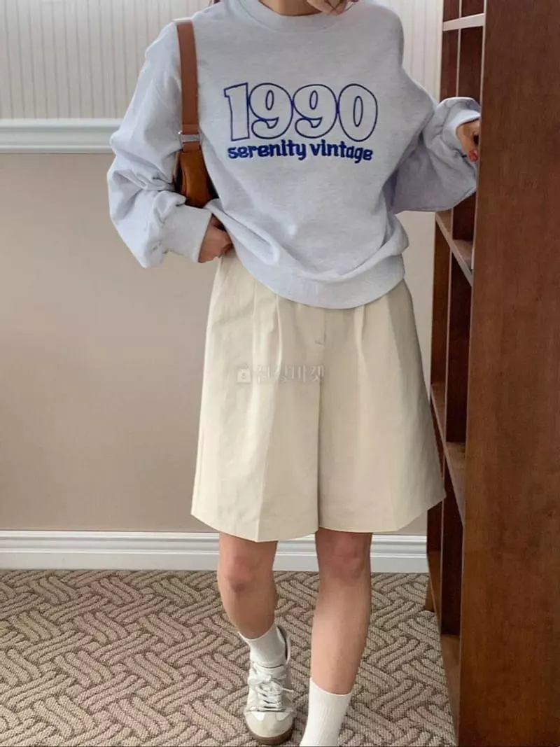 Reve - Korean Women Fashion - #momslook - 1990 Sweatshirt