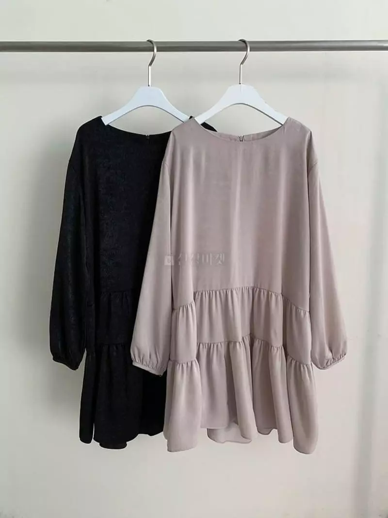 Reve - Korean Women Fashion - #vintagekidsstyle - Shinning One-piece - 4