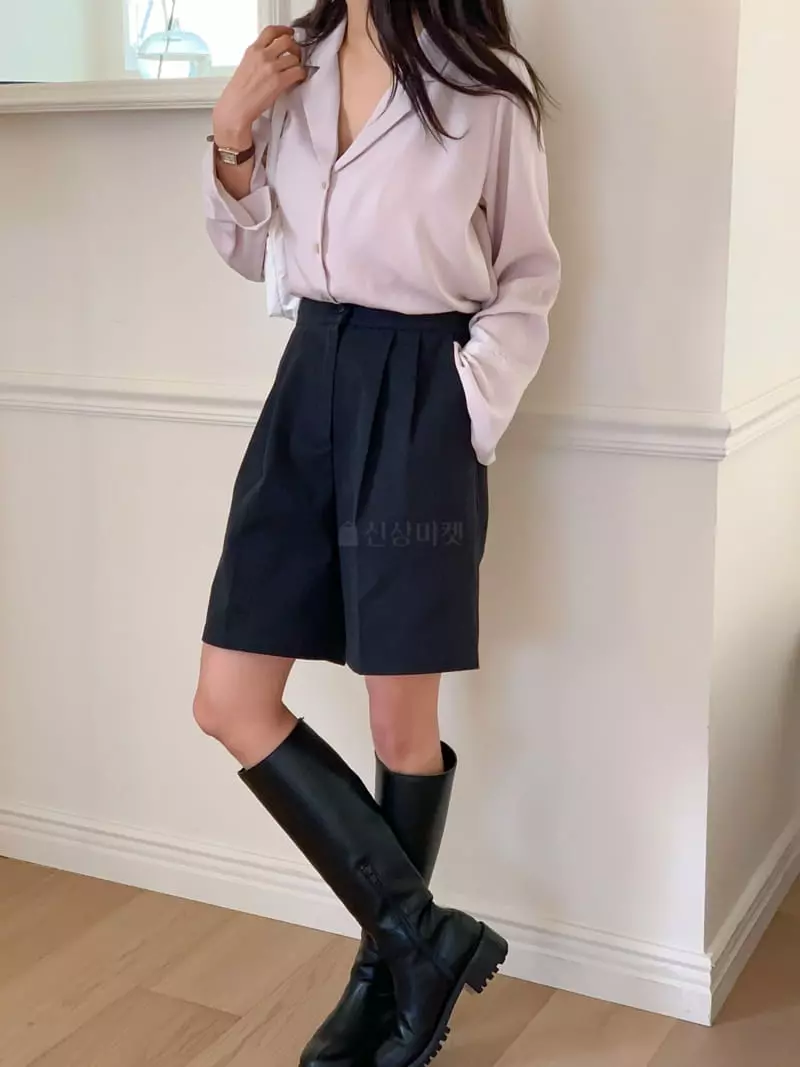 Reve - Korean Women Fashion - #romanticstyle - Cotton Shorts