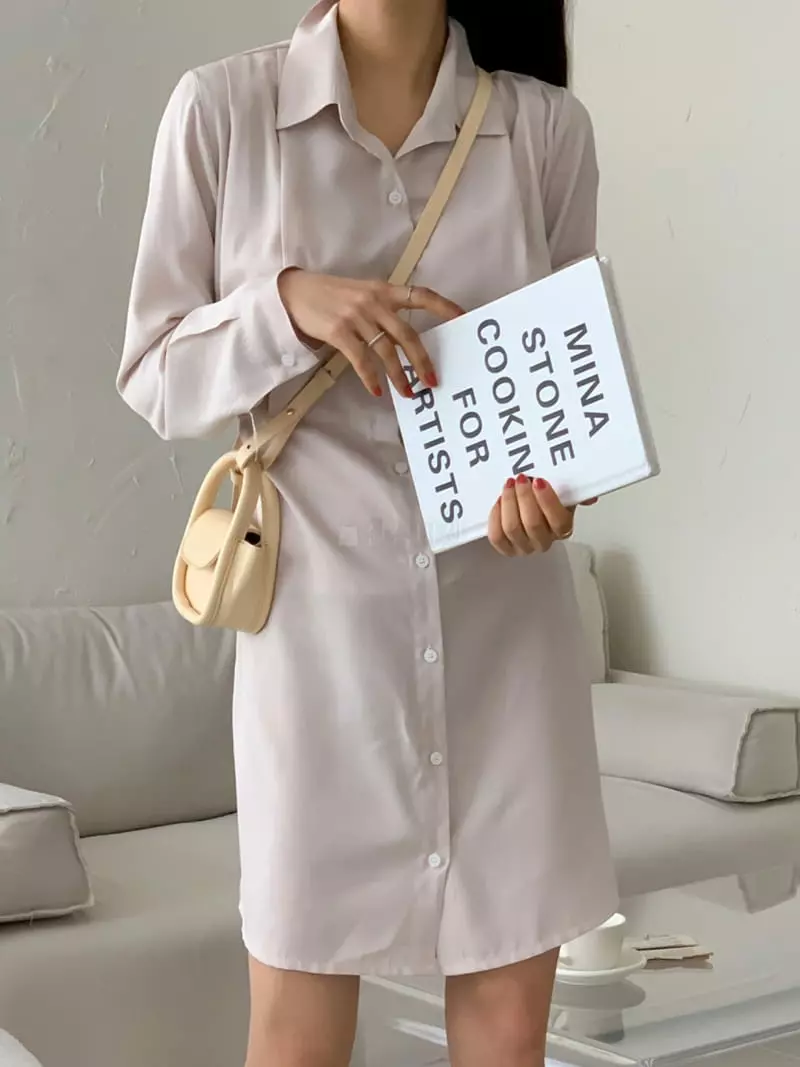 Reve - Korean Women Fashion - #shopsmall - Coen Long Shirt