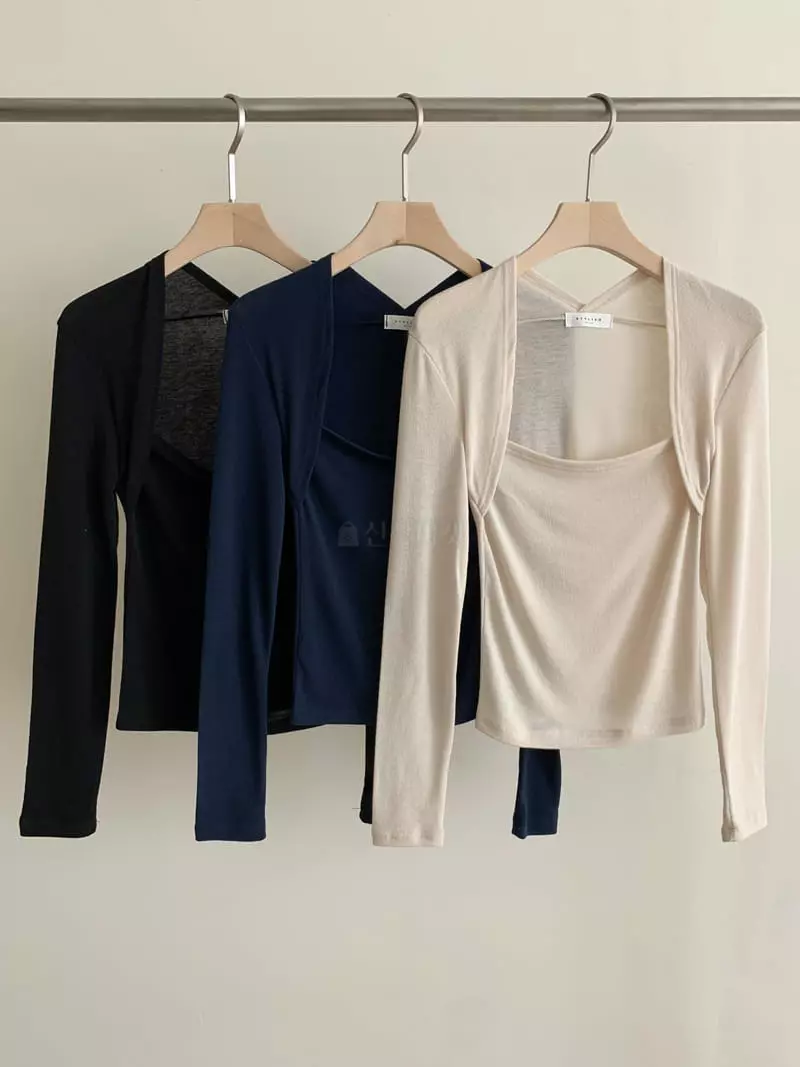 Reve - Korean Women Fashion - #thelittlethings - Bolero Tee - 3