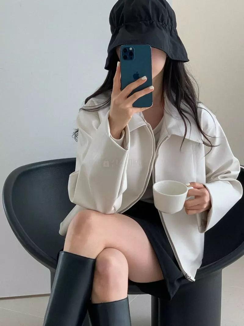 Reve - Korean Women Fashion - #thelittlethings - Beth Leather Jacket