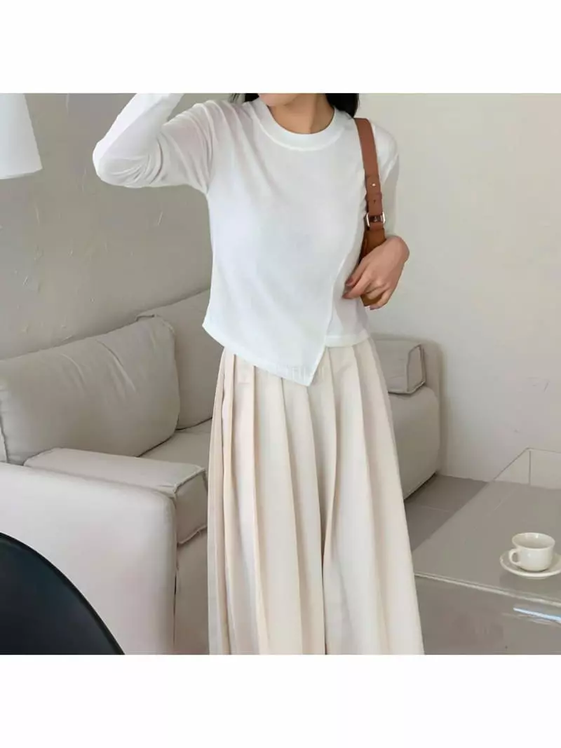 Reve - Korean Women Fashion - #vintageinspired - Sasun Tee
