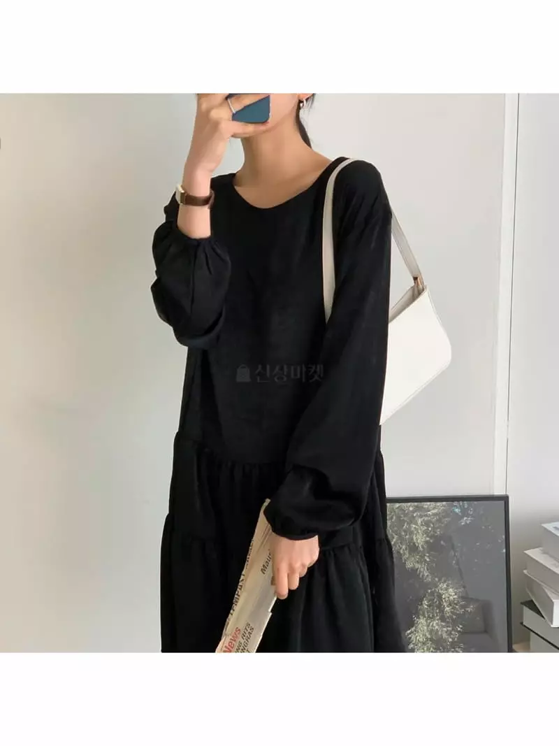Reve - Korean Women Fashion - #vintagekidsstyle - Shinning One-piece - 3