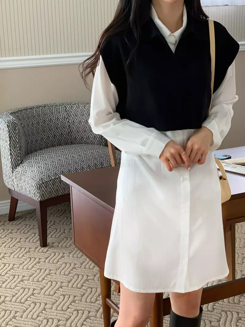 Reve - Korean Women Fashion - #womensfashion - Monte Vest - 3