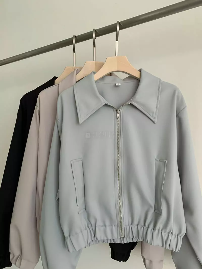 Reve - Korean Women Fashion - #momslook - Heat Crop Jacket - 4