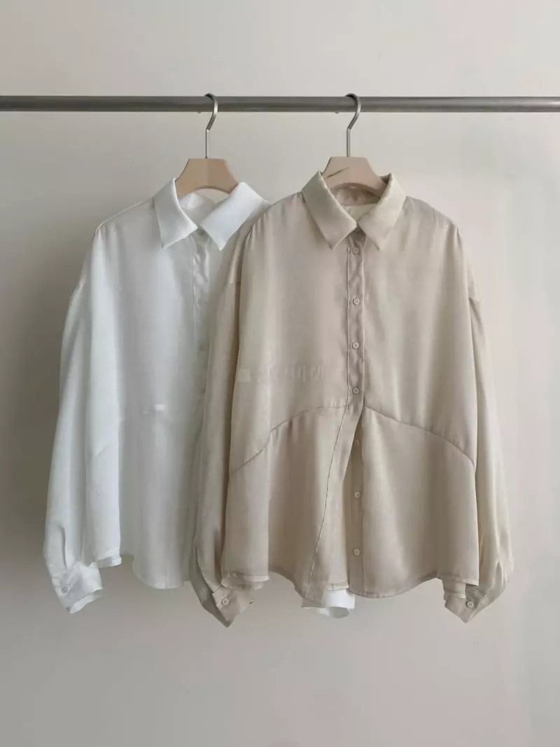 Reve - Korean Women Fashion - #momslook - Plim Shirt - 4