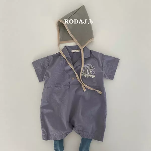 Roda J - Korean Baby Fashion - #babyoutfit - Bebe Popcorn Bodysuit - 3