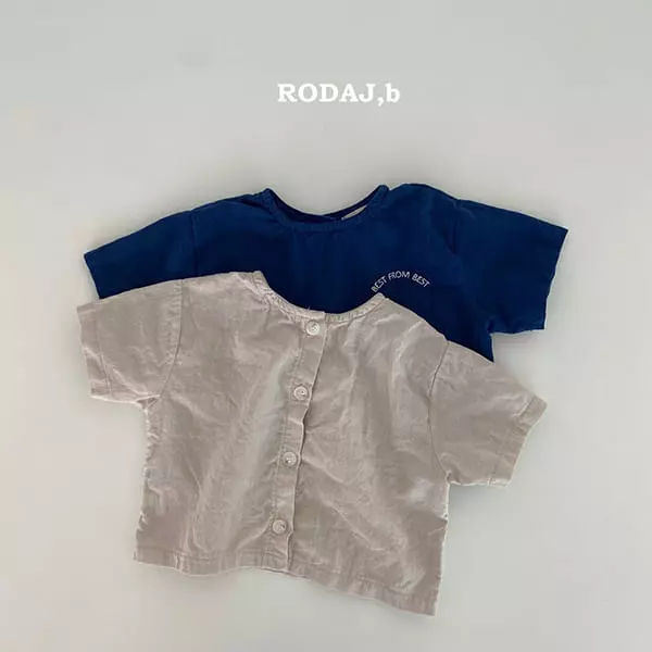 Roda J - Korean Baby Fashion - #babyoutfit - Bebe Round Tee - 2