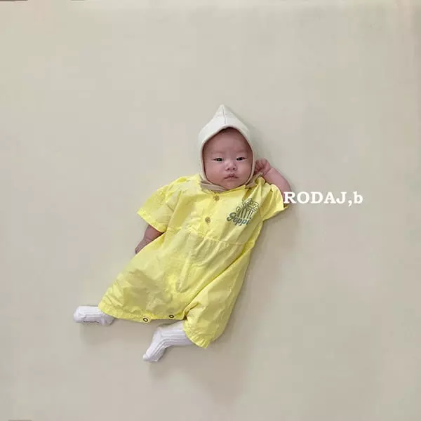 Roda J - Korean Baby Fashion - #onlinebabyshop - Bebe Popcorn Bodysuit - 6
