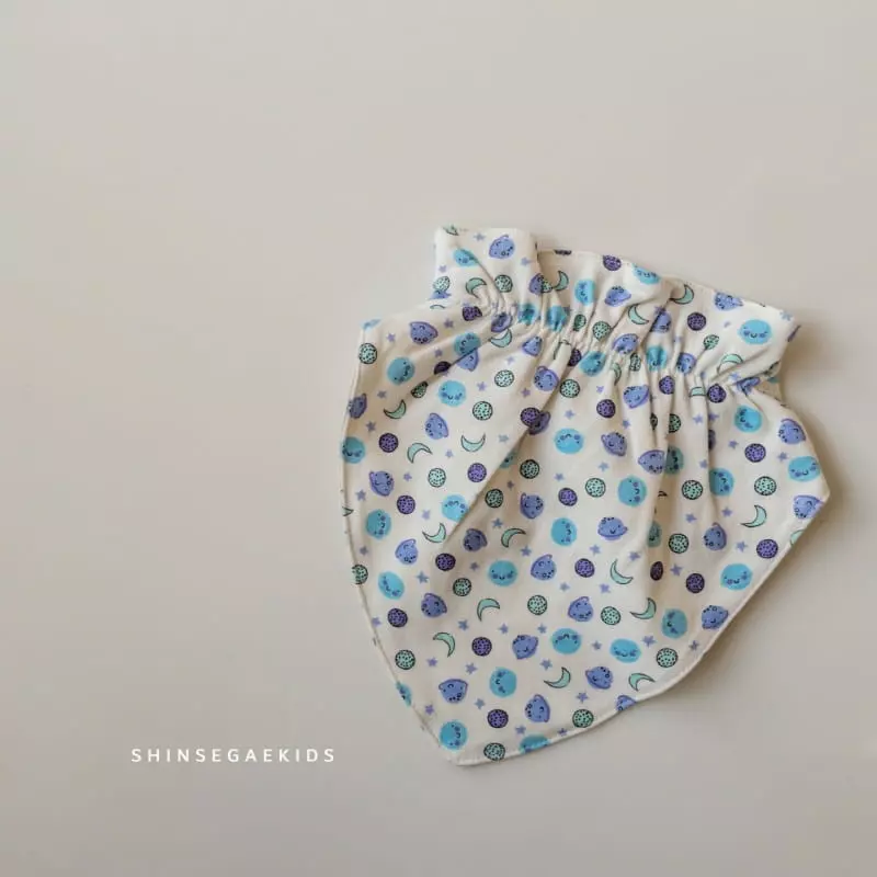 Shinseage Kids - Korean Baby Fashion - #babyboutique - Space Scarf Bib - 4