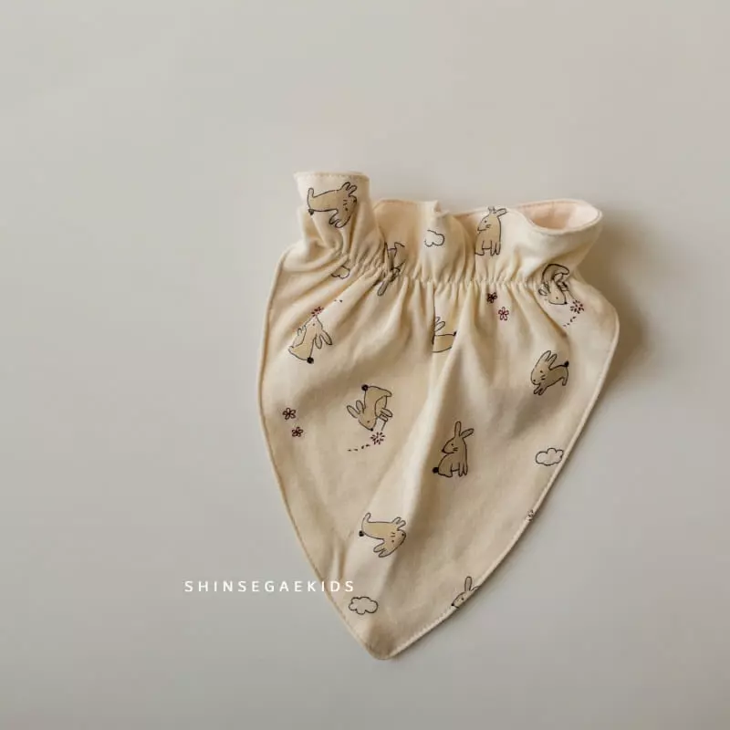 Shinseage Kids - Korean Baby Fashion - #babyboutiqueclothing - Ggang Cong Scarf Bib - 4