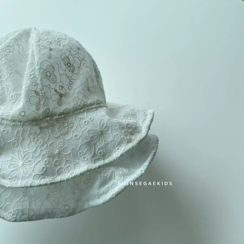 Shinseage Kids - Korean Baby Fashion - #babyfever - Big Mesh Bucket Hat - 2