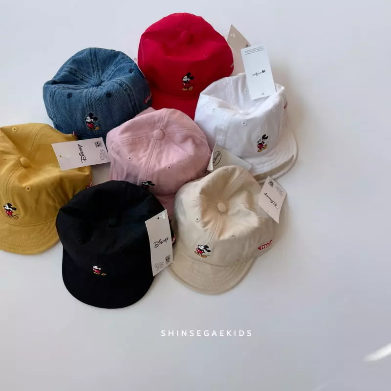 Shinseage Kids - Korean Baby Fashion - #babygirlfashion - Stand Mickey Cap