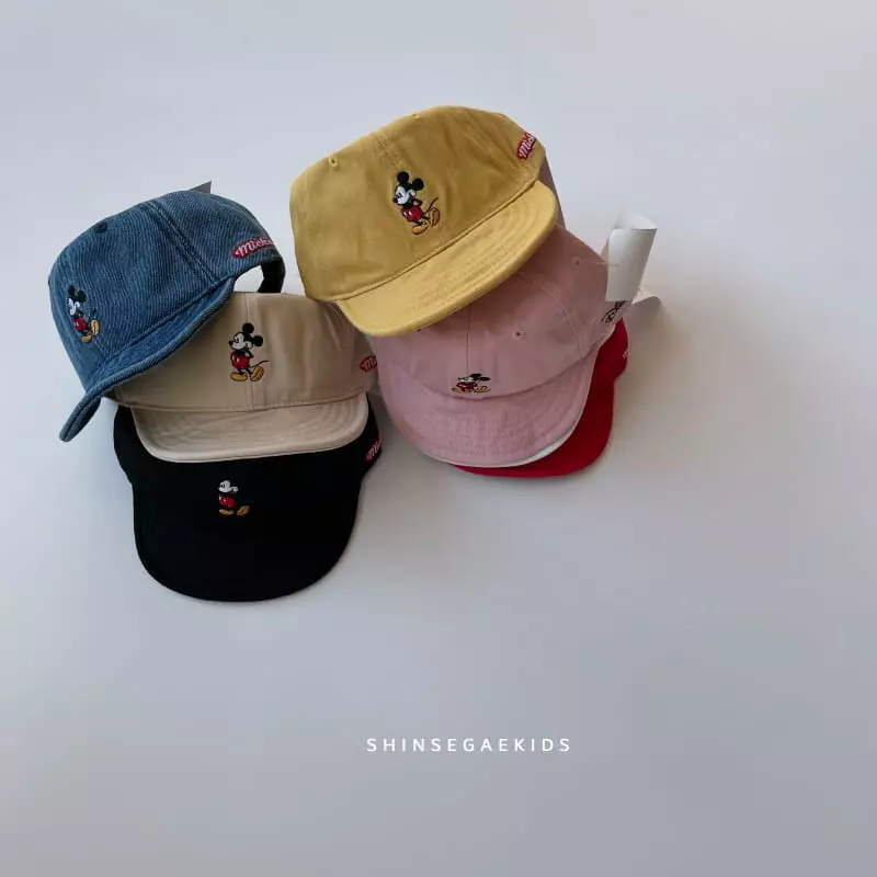 Shinseage Kids - Korean Baby Fashion - #babylifestyle - Stand Mickey Cap - 2