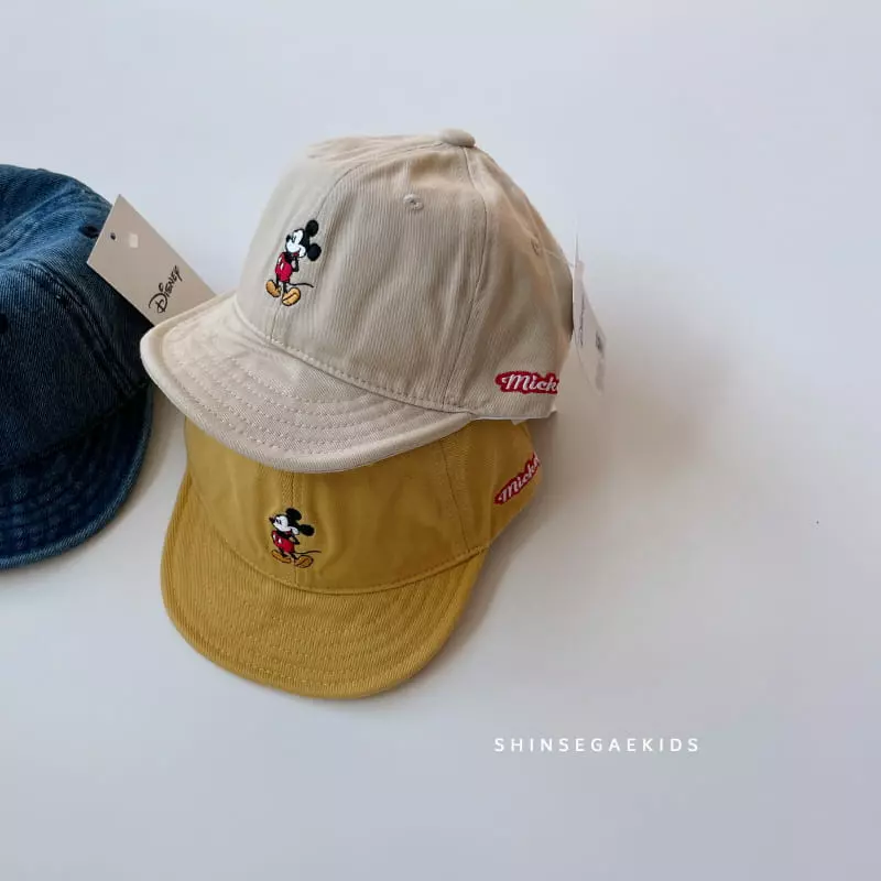 Shinseage Kids - Korean Baby Fashion - #babyoutfit - Stand Mickey Cap - 6