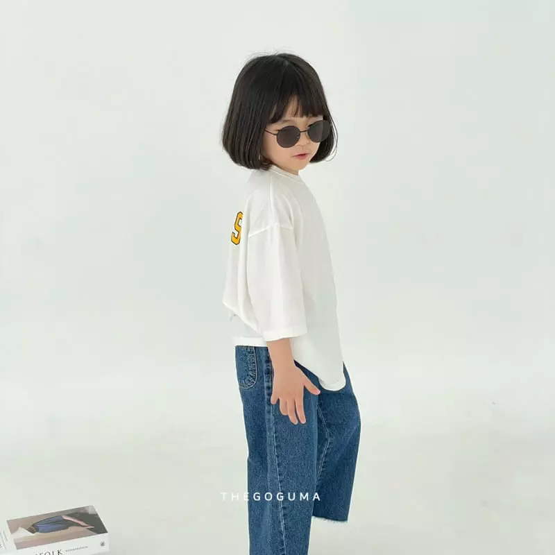 Shinseage Kids - Korean Children Fashion - #Kfashion4kids - Over Cut Jeans - 5