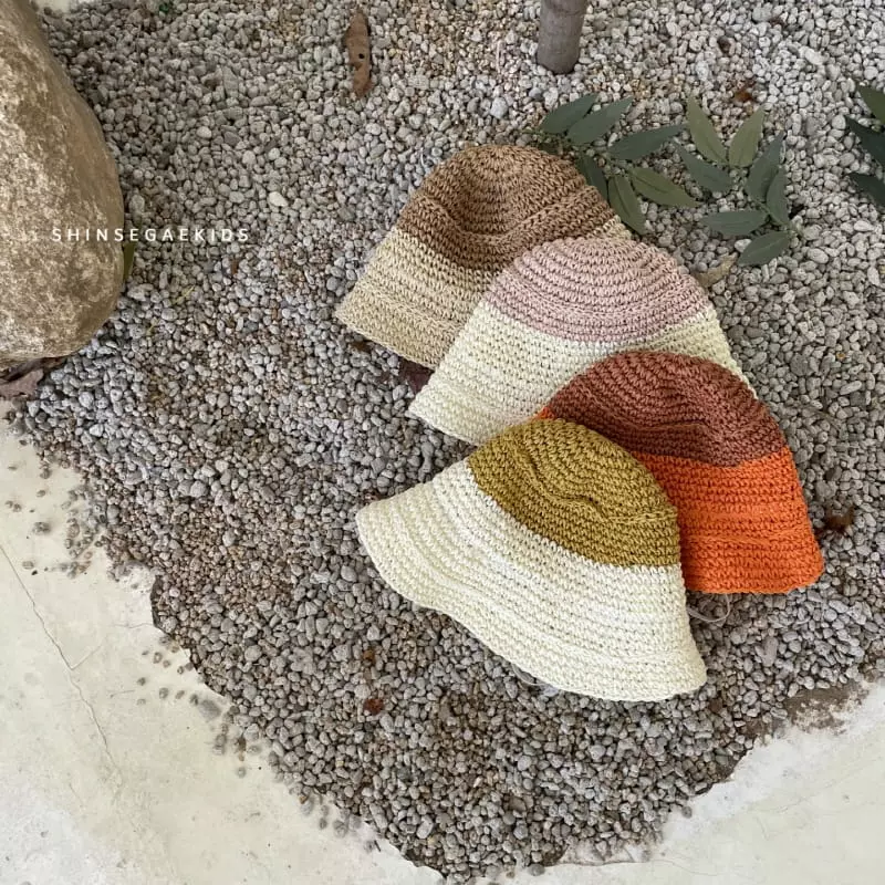 Shinseage Kids - Korean Children Fashion - #childofig - Two Tonr Bucket Hat - 7
