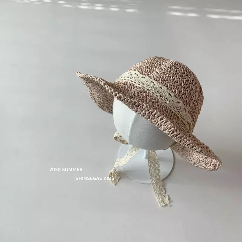 Shinseage Kids - Korean Children Fashion - #childofig - Jisa Lace Bucket Hat - 4