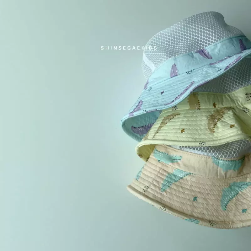 Shinseage Kids - Korean Children Fashion - #childrensboutique - Crocodile Safari Hat - 2