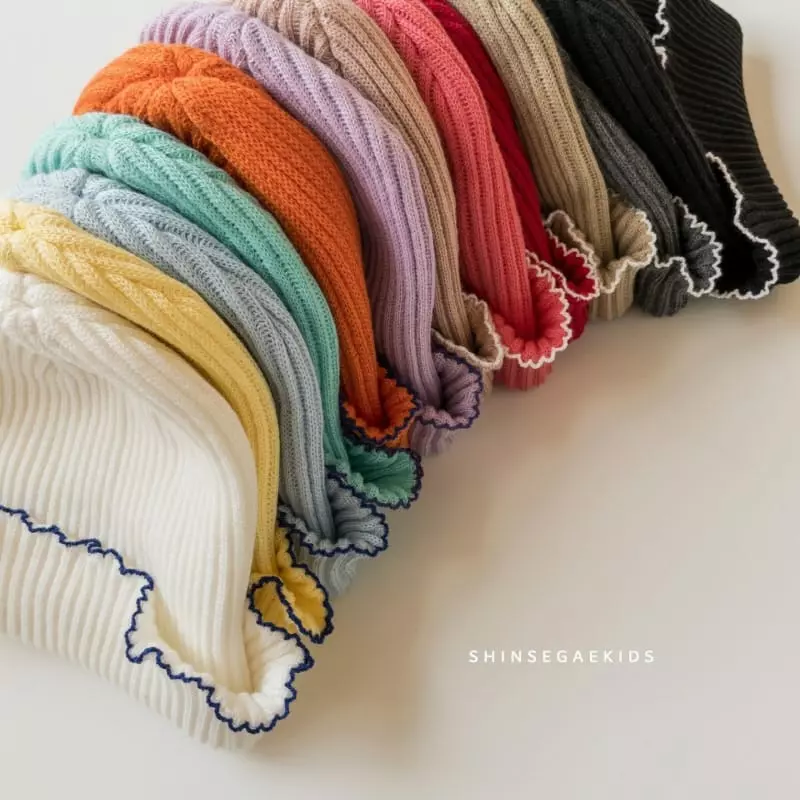 Shinseage Kids - Korean Children Fashion - #childrensboutique - Lace Cotton Beanie - 3