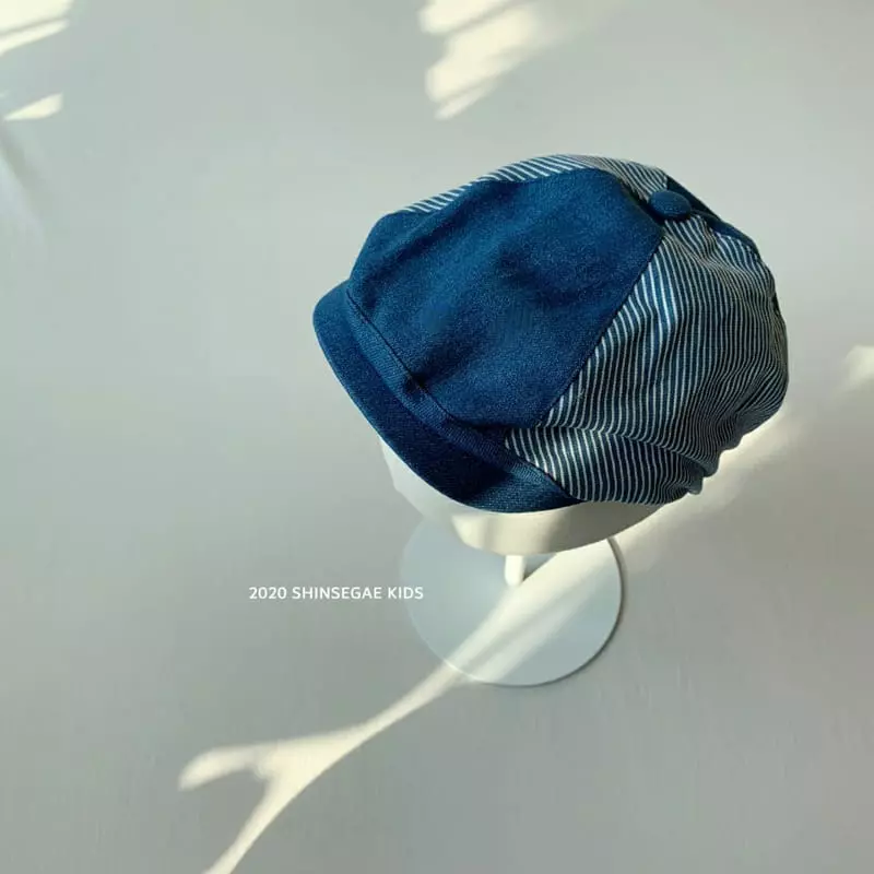 Shinseage Kids - Korean Children Fashion - #childrensboutique - Color Denim Cap - 2