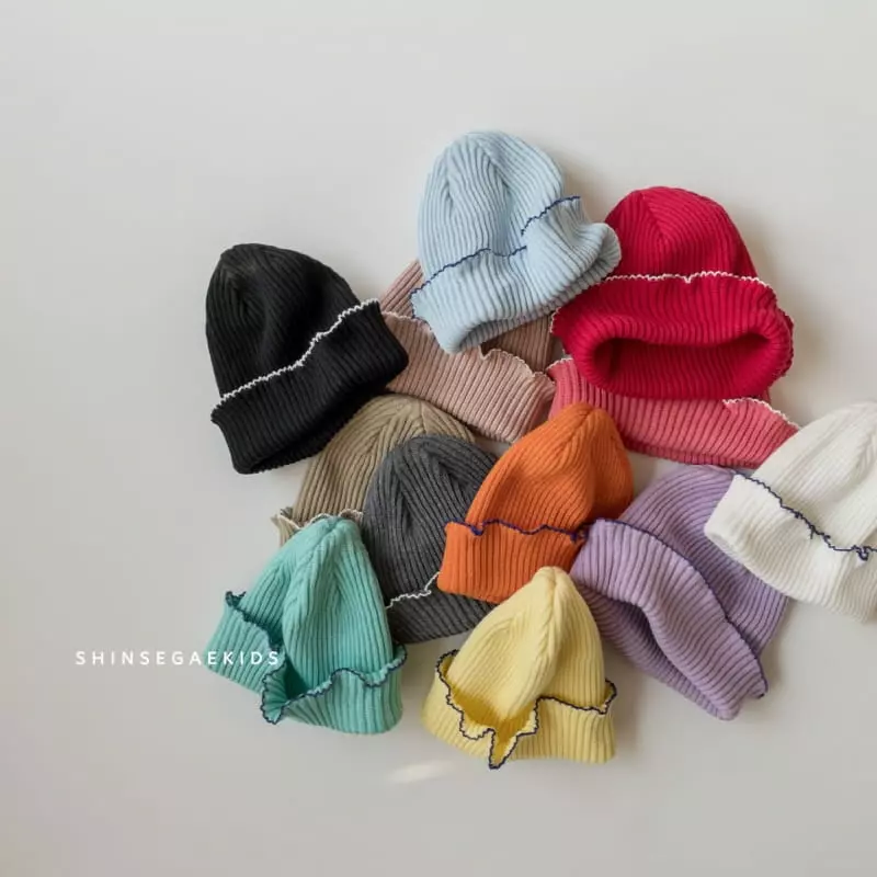 Shinseage Kids - Korean Children Fashion - #childrensboutique - Lace Cotton Beanie - 4