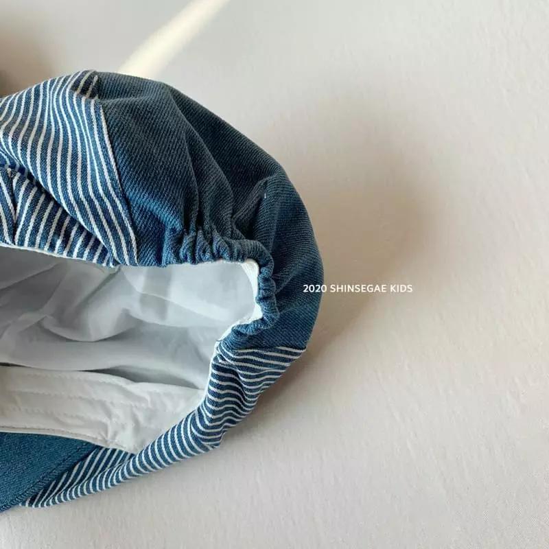 Shinseage Kids - Korean Children Fashion - #designkidswear - Color Denim Cap - 4