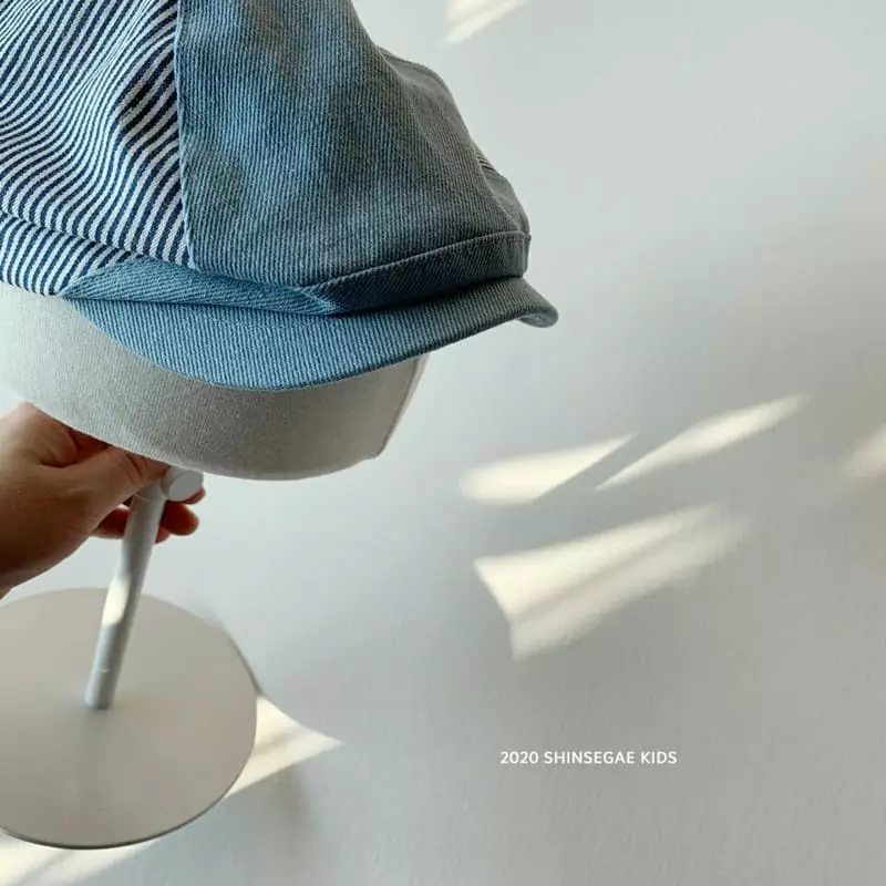Shinseage Kids - Korean Children Fashion - #fashionkids - Color Denim Cap - 5