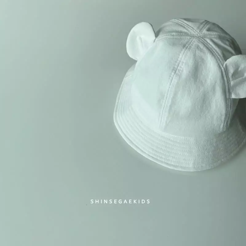 Shinseage Kids - Korean Children Fashion - #kidsshorts - Bear Ear Bucket Hat - 3